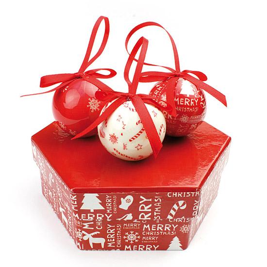 Set globulete Merry Christmas