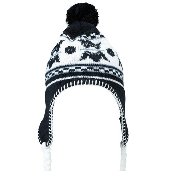 Caciula norvegiana - negru/alb