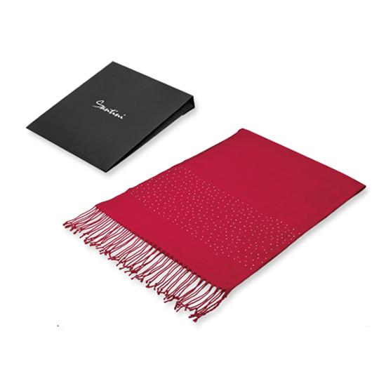 Esarfa Santini - Camelie - Wine Red