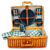 Cos picnic din rattan