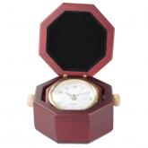 Ceas analogic in cutie din lemn Royal