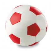 Minge fotbal antistres, alb-rosie