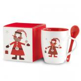 Cana ceramica Santa Claus